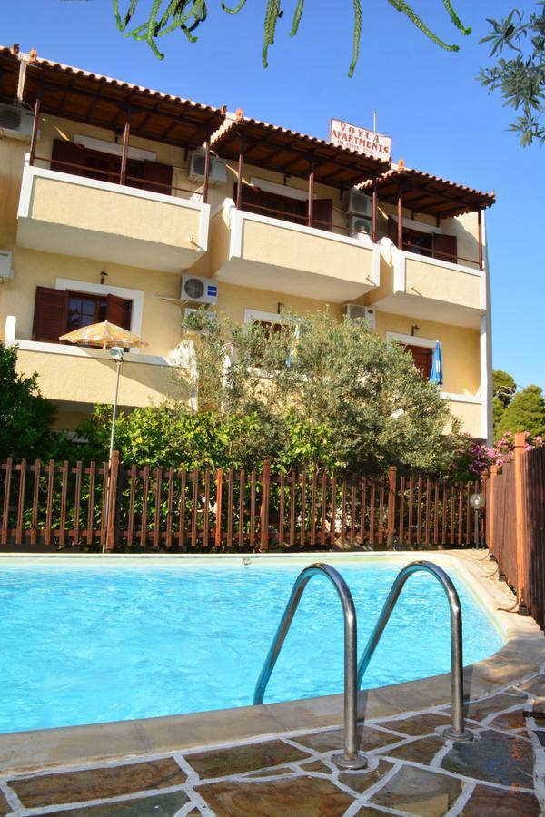 Voula Apartments Agia Marina  Luaran gambar